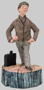 Click to see it big Adalbrecht, Holzskulptur